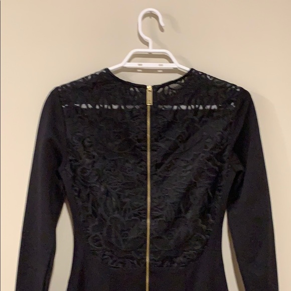 Ted Baker London Black Lace Back Dress - Women’s UK Size 1 - Picture 5 of 14